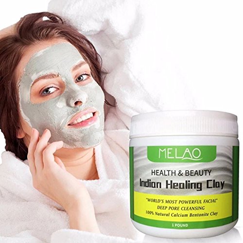 Private Label Best Skin Care Indian Healing Clay Deep Cleaning Pores Powder Clay Facial for Women and Men Skin Care