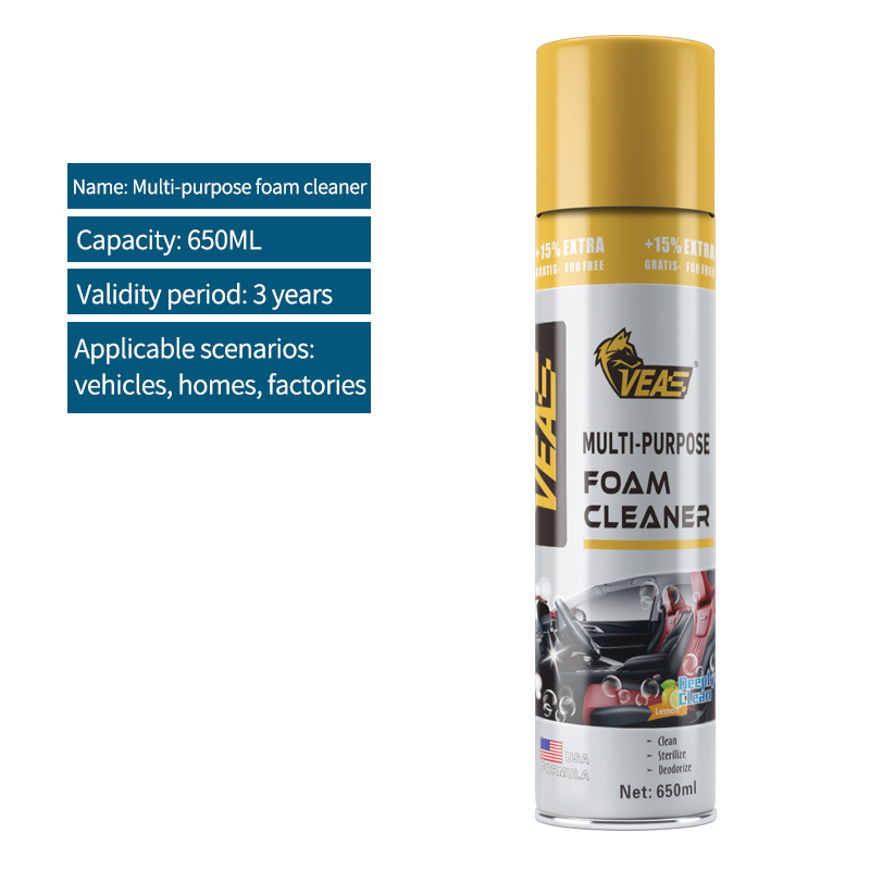 car care multi-purpose foam cleaner custom good quality car foam cleaner spray