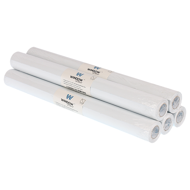 WINDOW WHIRL Frosted Decoration PVC Film Not Self-Adhesive Wallpaper Glass Paper for Home Office Bathroom