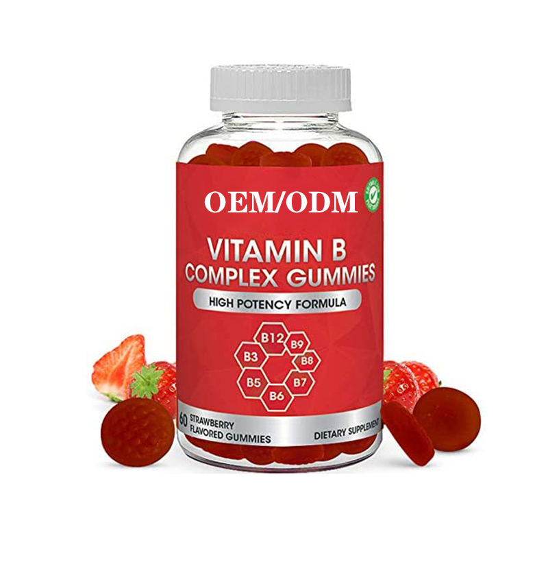 custom logo candy OEM private label halal edibles High Potency Vitamin B C candy vegan gummy candies candy