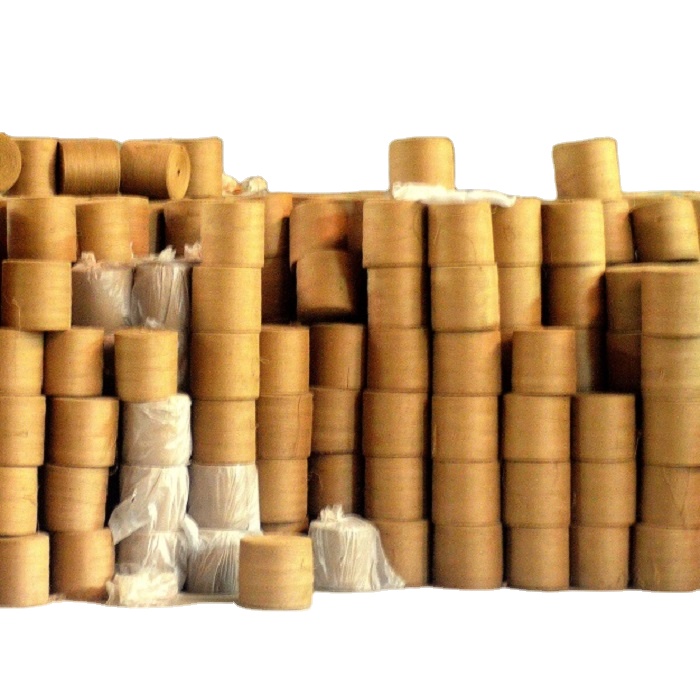 Standard Quality Filament Sustainable Jute Yarn for Sale Gold Colour 100% Exportable Natural Jute Yarn Wholesale from Bangladesh