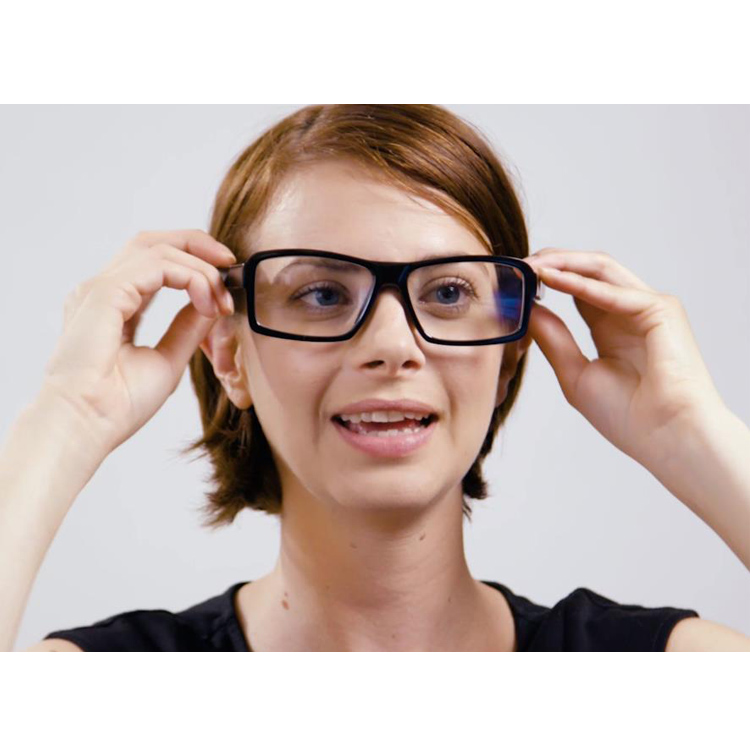 GWD Hiidii 2021 Free Hand Aanti Blue Light Unisex Focals Switch Smart Clear Video / Computer Glasses with Camera