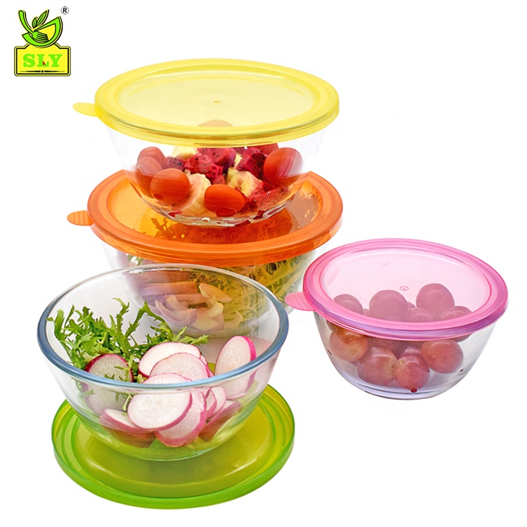 Pyrex Smart Essentials миска набор в том числе защелкивающиеся крышки (Clear), 8 шт.