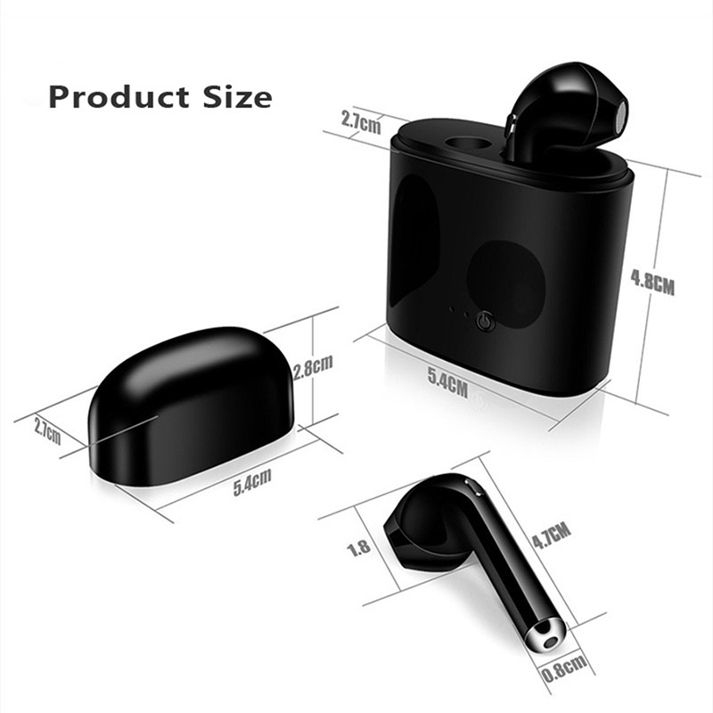 2021 Economic Version i7s TWS Headphones True Stereo Twins Wireless BT5.0 Earphone tws i7 i7s