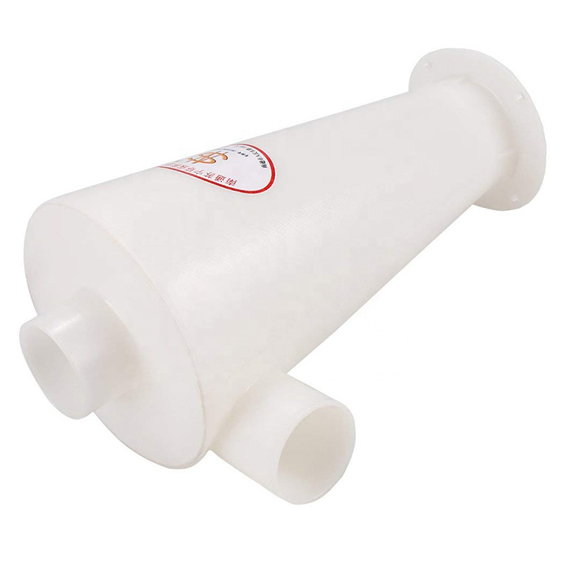 White Dust Cyclone Filter Vacuum Cleaner Part Separator With Flange Base for Industrial Extractor Woodworking
