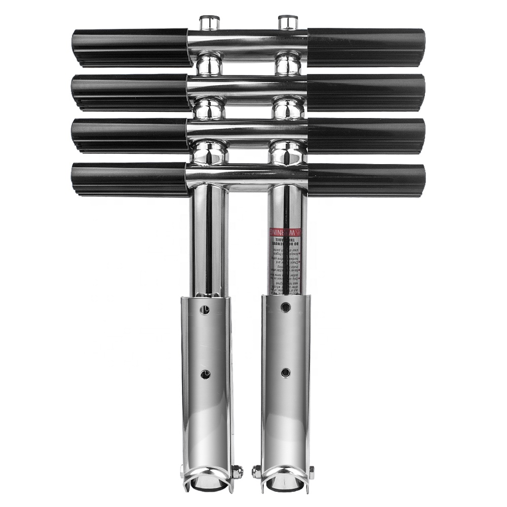 Telescopic Retractable Step Ladder Boat Telescopic Ladder Stainess Steel Marine Ladder