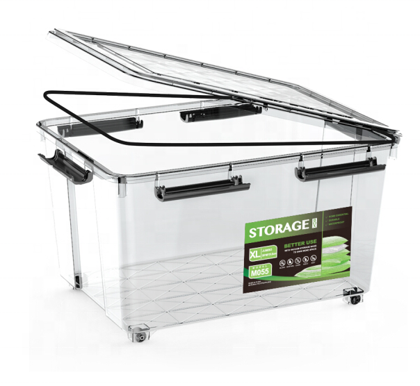 Container plastic storage box with sealed strip water-proof dust-proof plastic box with lid storage boxes&bins