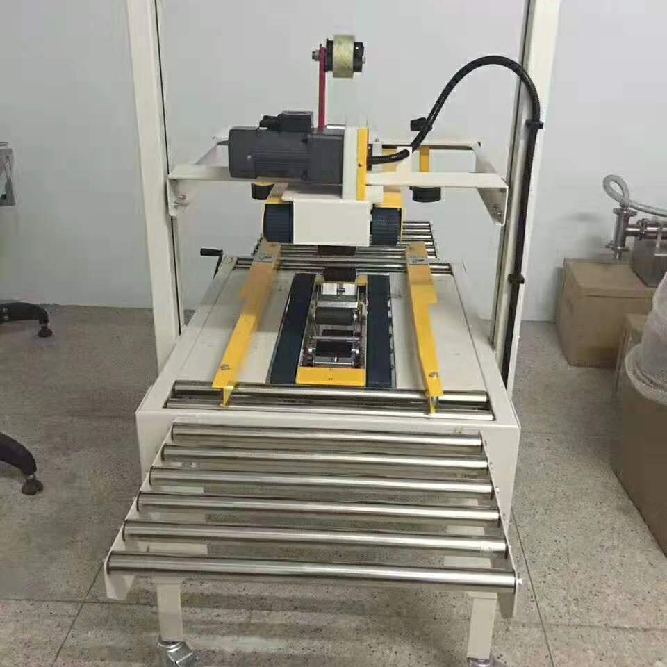 Tape Sealing Machine Semi Auto Adhesive Tape Carton Box Sealing Packing Machine