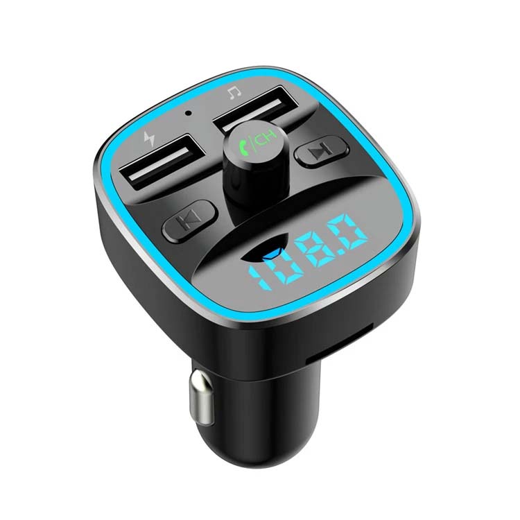 Автомобильный Bluetooth mp3 плеер Зарядное устройство Обнаружение напряжения FM передатчик громкой связи телефон T25