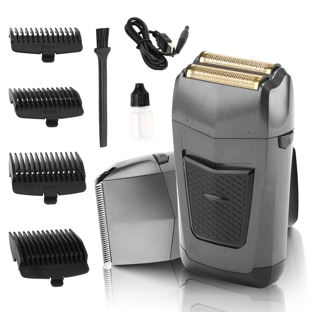 Waterproof Men's Multifunctional 2 In 1 Foil Trimmer Electric Shaver Beard Electric Foil Shavers Razor For Men