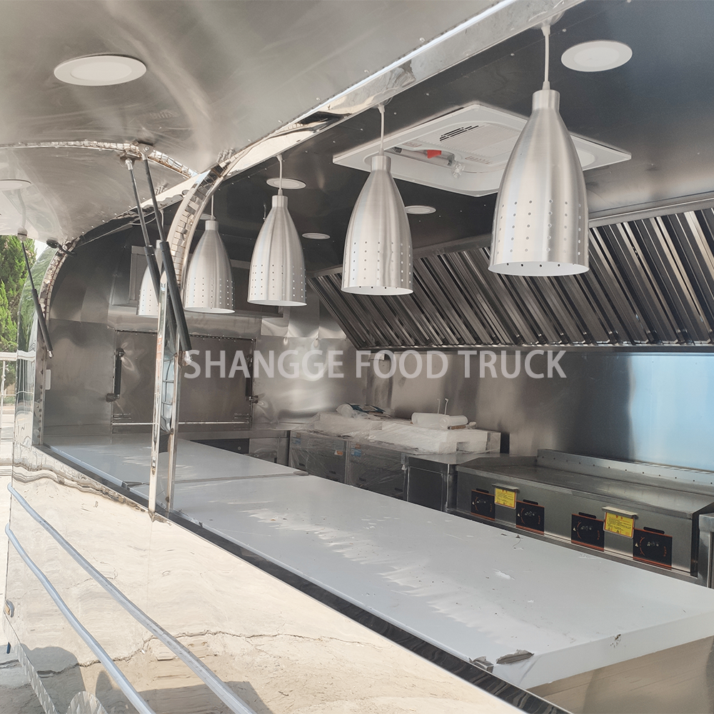 multifunctional coffee truck food trailer mobile food truck ice cream airstream food truck
