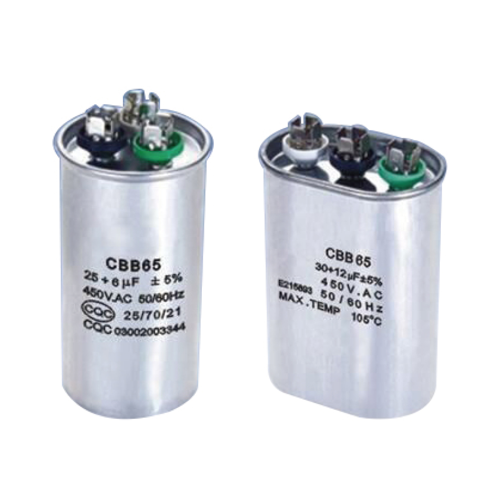Super CBB65 Single Round Capacitor AC Motor Run Capacitor