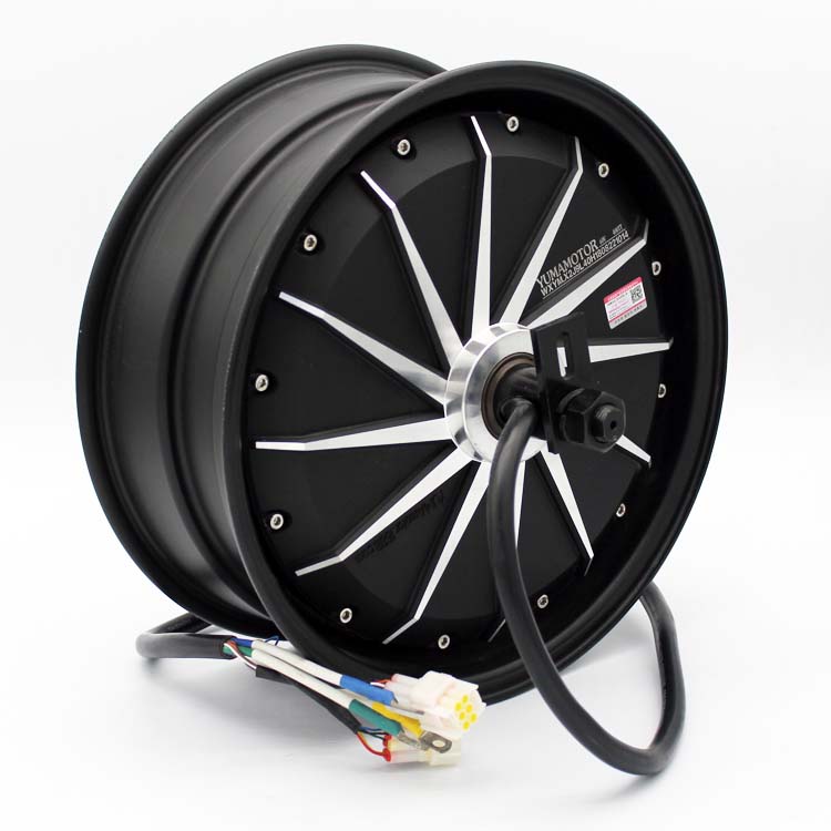 Motorcycle12 Inch 3kw Brushless Dc Motor Electric Motorcycle 48-96V Waterproof Magnet Type