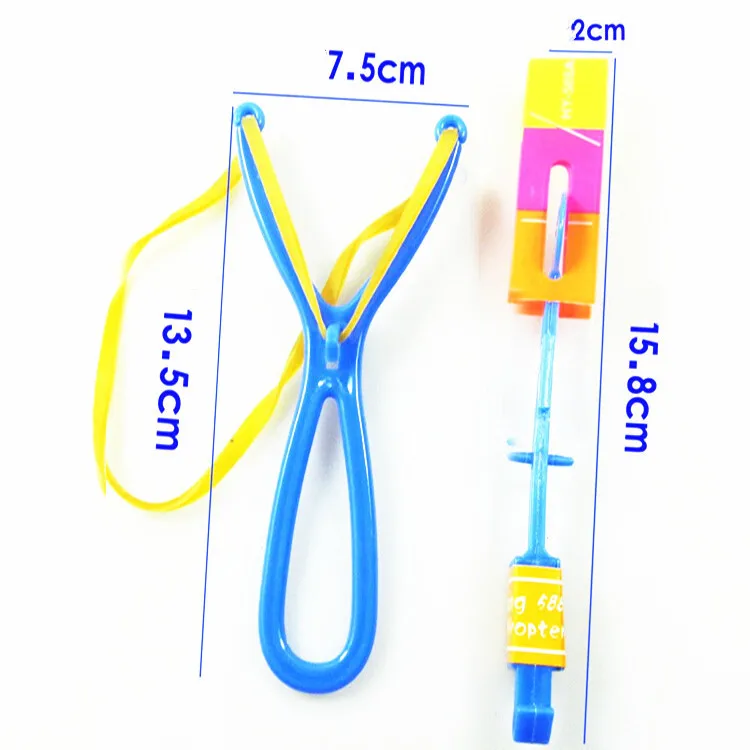 Wholesale Hot Sale LED Light Small Flying Arrow Catapult Flying Rocket Child Luminous Toy
