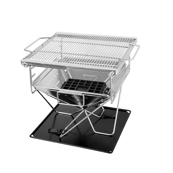 Portable Wood Burning Stove Outside Stainless Steel Backpacking Stove
