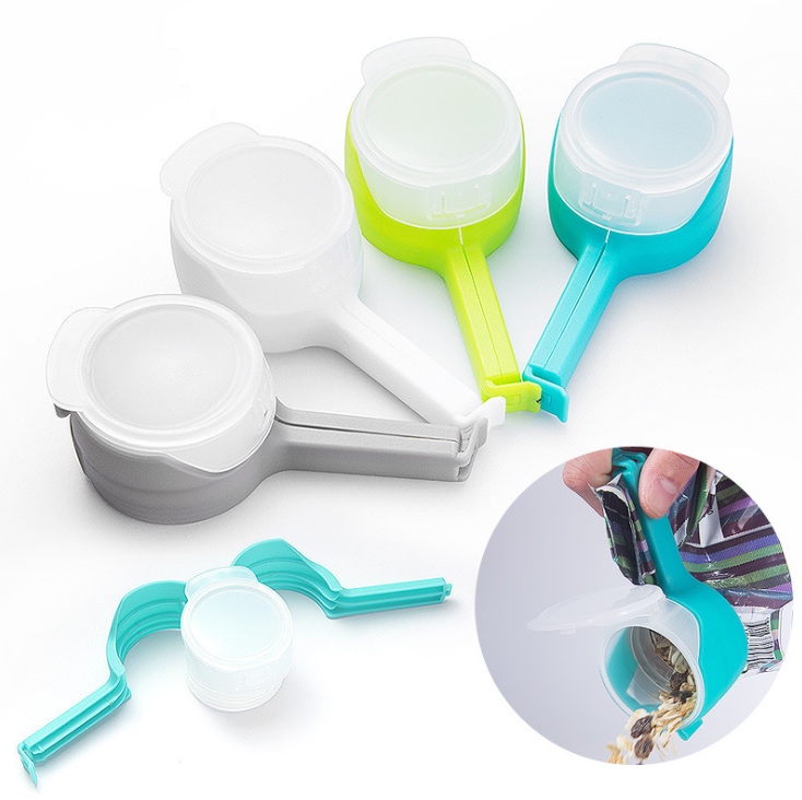 Multifunctional Opening Type Sealing Snack Clip Newest Food Preservation Moisture-proof Sealing Clip