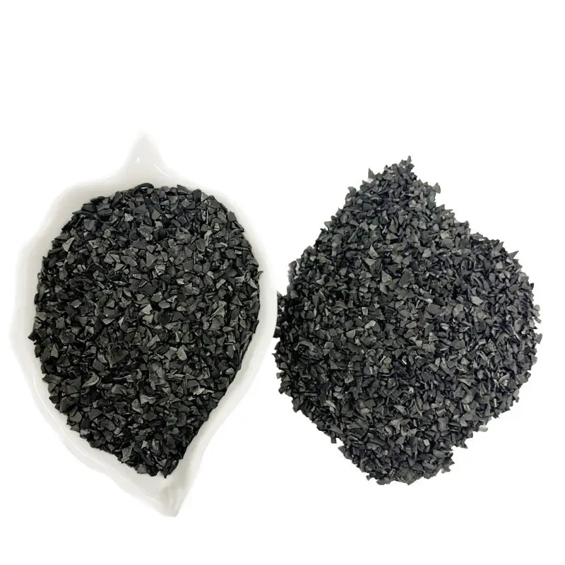 NutshellBlack Granular Food Grade Activated Carbon Used In Coating Auxiliary Agents,Electronics Chemicals