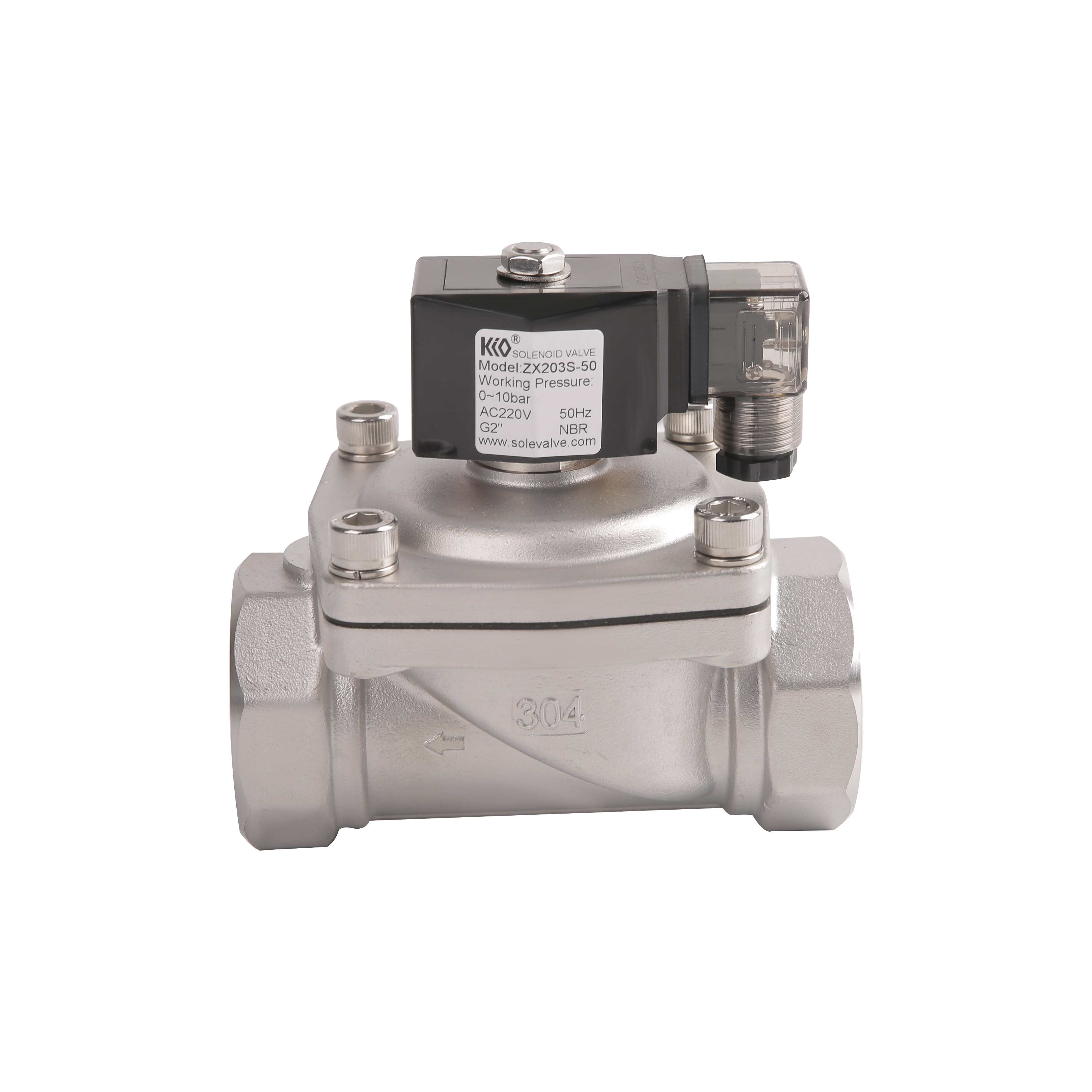 2021 latest durable outdoor solenoid valve pure copper coil solenoid valve