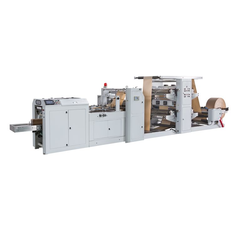 2021 New Style LSD-400+LST2700 Automatic High Speed Flexo Printing Paper Bag Making Machine