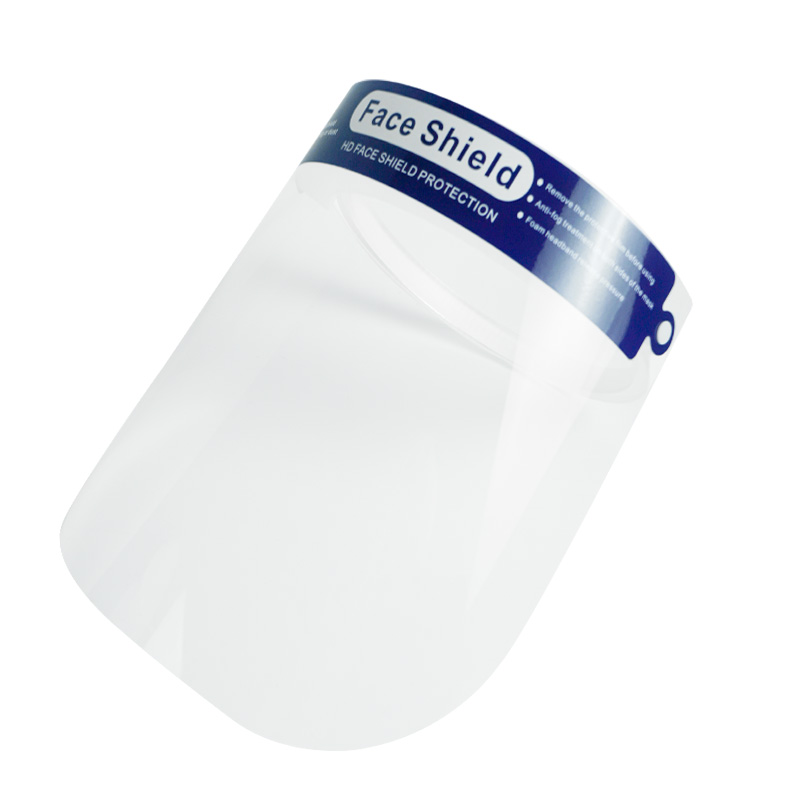 Anti Fog Plastic Protective Clear Chemical Face Shield Transparent Custom Face Shield