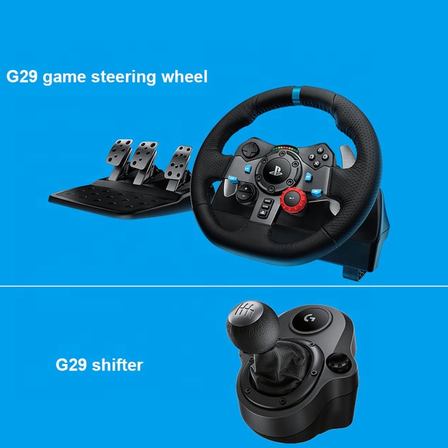 Игровое рулевое колесо Logitech G29 для ПК/PS4 гоночный автомобиль с поворотом на 900 градусов