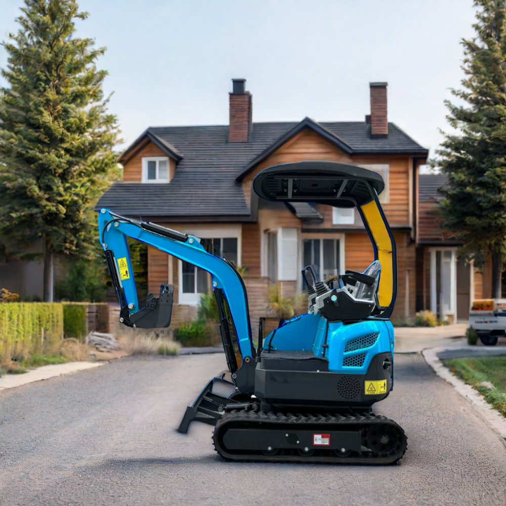 Langtu 2.0T Mini Excavators mini Kubota Engine Miniature for Home Customised Engine Assembly Engineering Construction Machinery