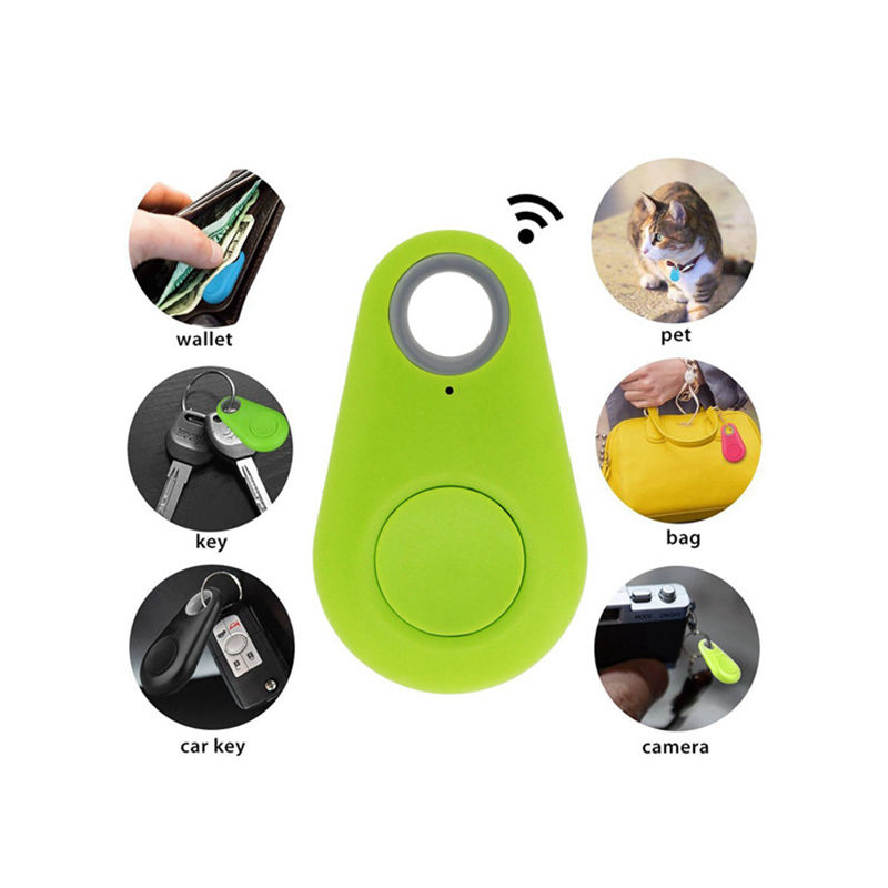 Custom Logo Electronic Alarm Anti Lost Novelty Mini Wireless Tracker Car Smart Keychains Key Finder Locator with Bluetooth