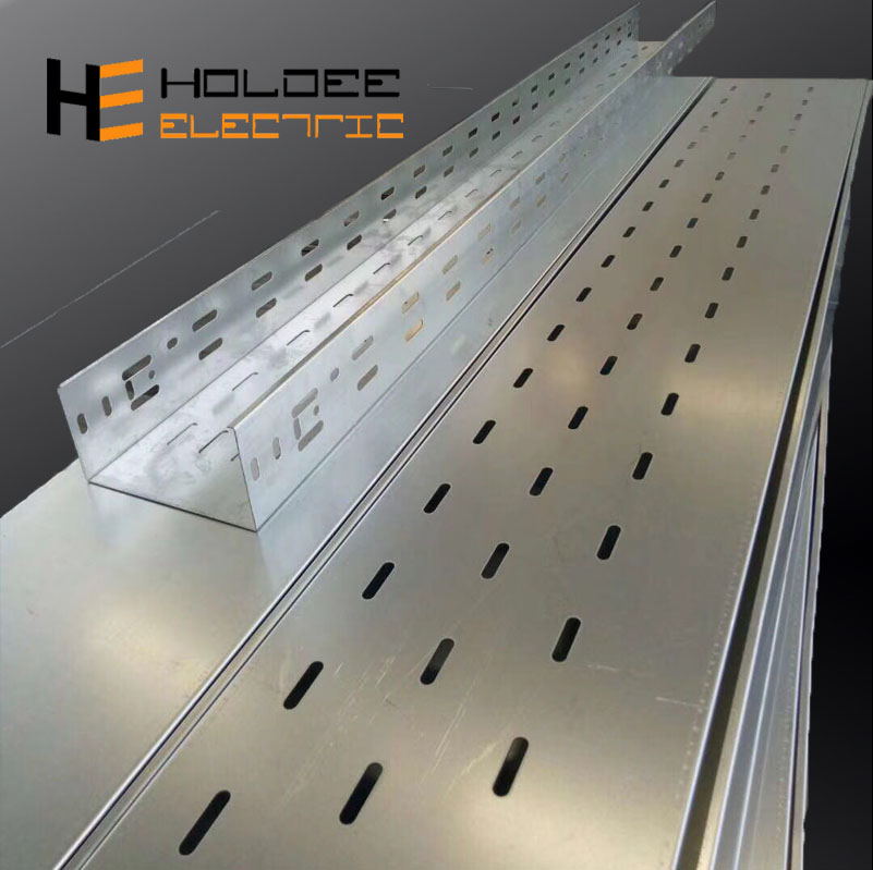 Holdee 200*100*2.0 perforated Hdg Metal Steel Cable Tray