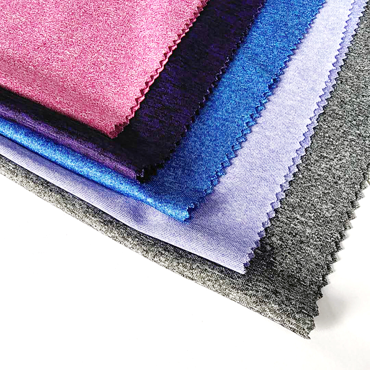 Hot sale 100% polyester cationic space dye sports jersey fabric-18003462