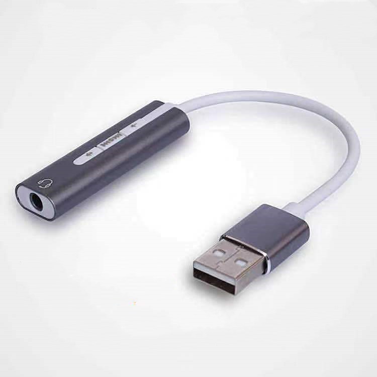 7,1 Usb до 3,5 мм черный разъем кабель Aux кабель для наушников сплиттер кабель-переходник