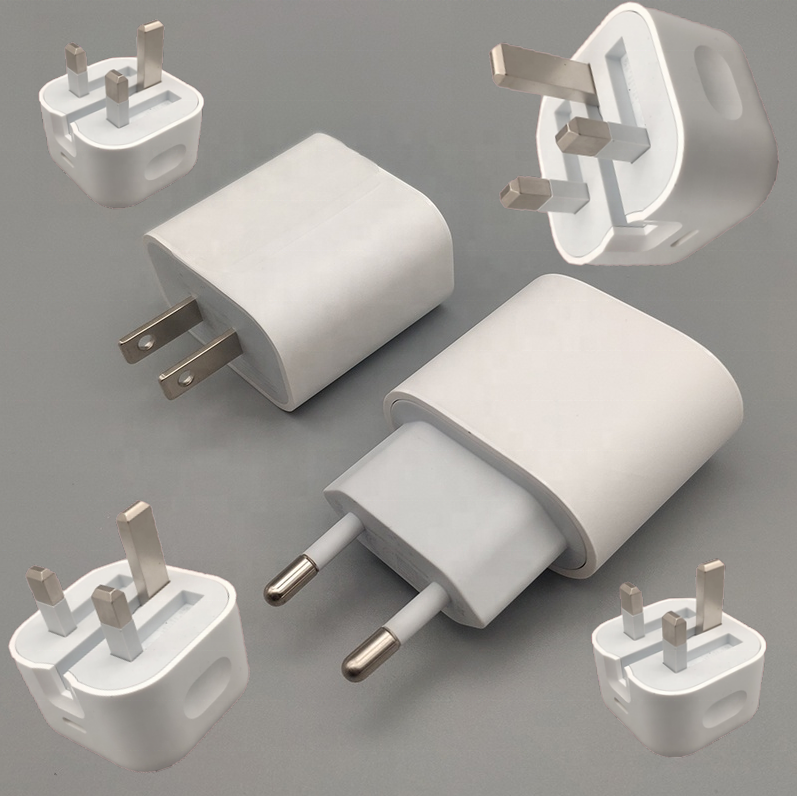 18W/20W PD USB-C быстрое зарядное устройство адаптер питания UK/US/EU оригинальный телефон настенная Зарядка для iphone 12 pro max 11 XR ноутбук для ipad