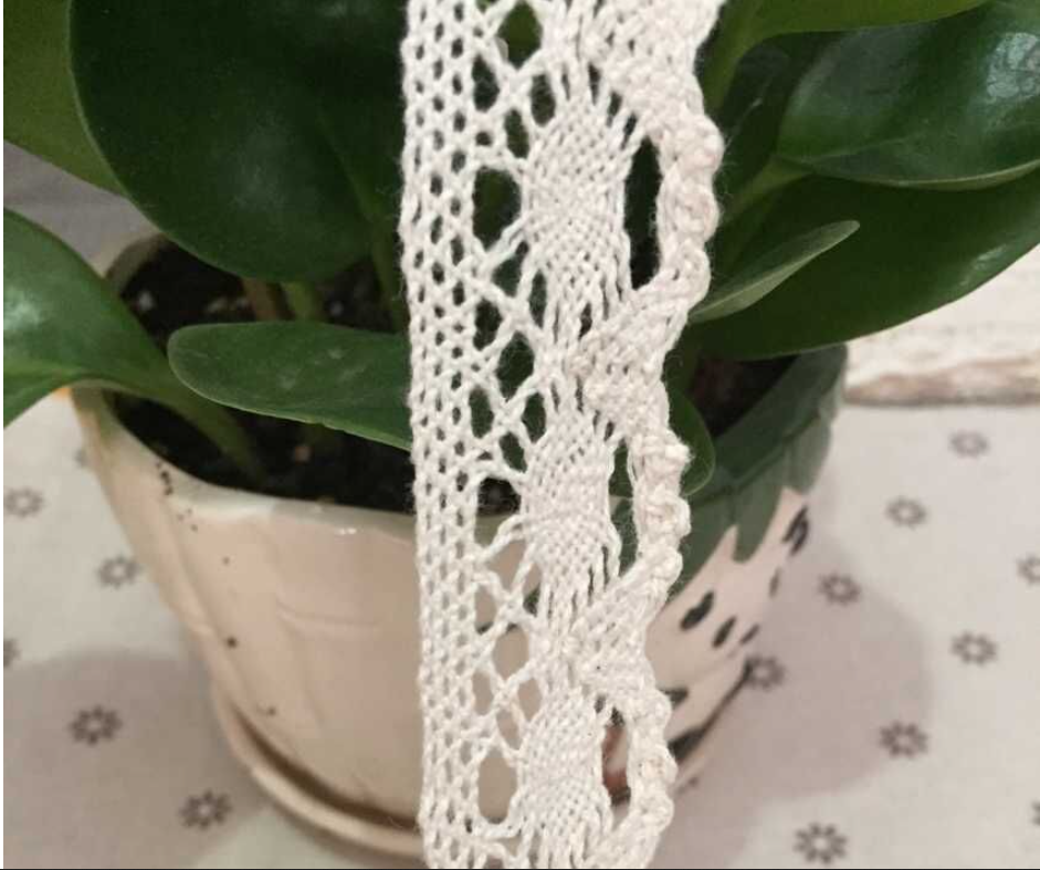 Manufacturer direct sales of 3CM cotton lace DIY home textile accessories fabric