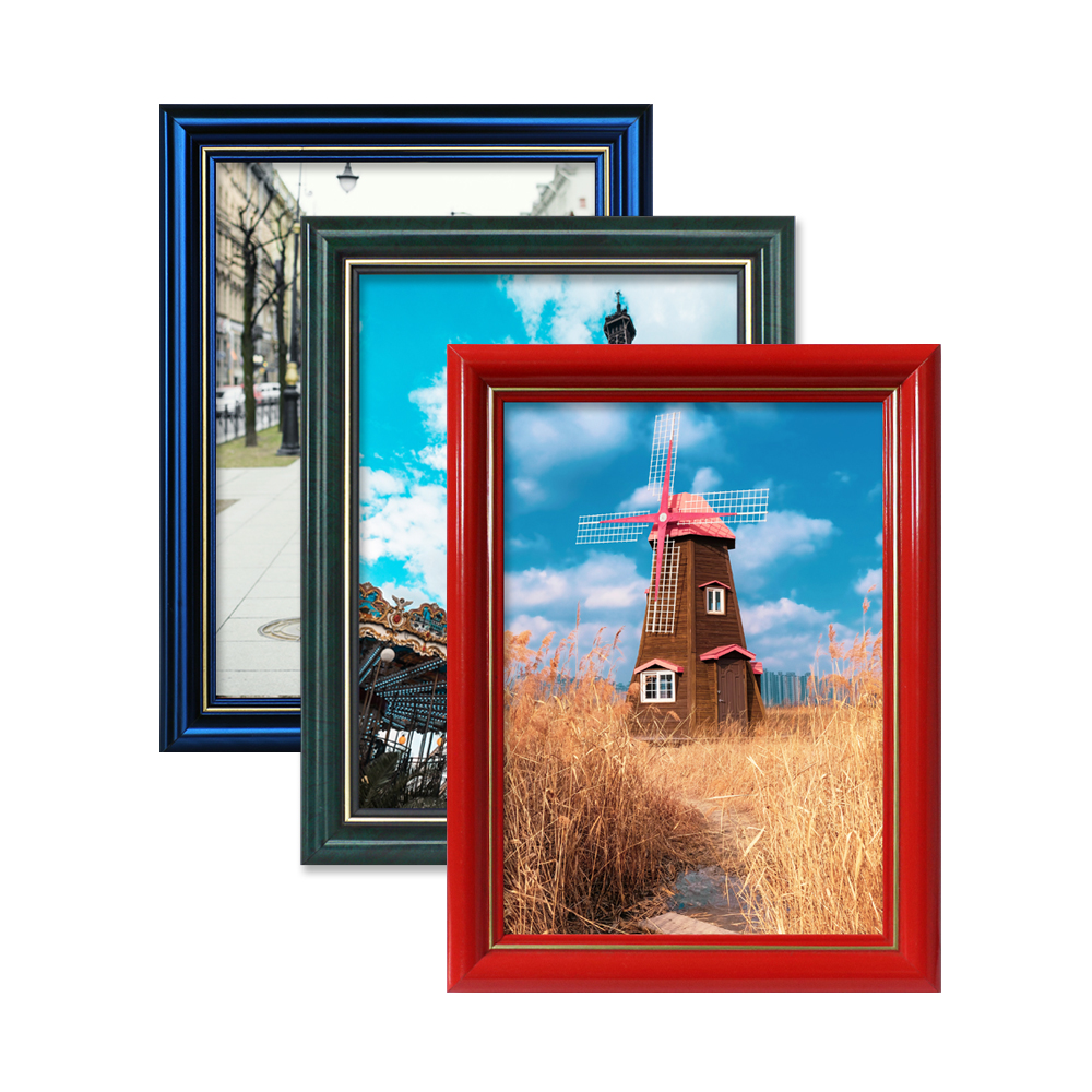 Оптовая продажа 4x6 5x7 6x8 8x10 A4 фоторамка Красивая фольга несколько цветов литье для домашнего декора стол стоячий или настенный подвесной