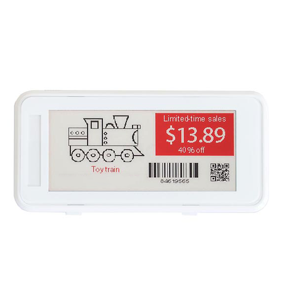 ALM 2,13 Inck E-ink Epaper Display розничная продажа Электронных этикеток со светодиодной подсветкой