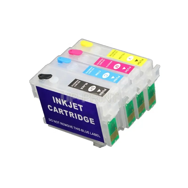 T1271- T1274 127xl Refill INK cartridges compatible FOR EPSON WorkForce WF-3520 wf-3540 Stylus NX625 printer