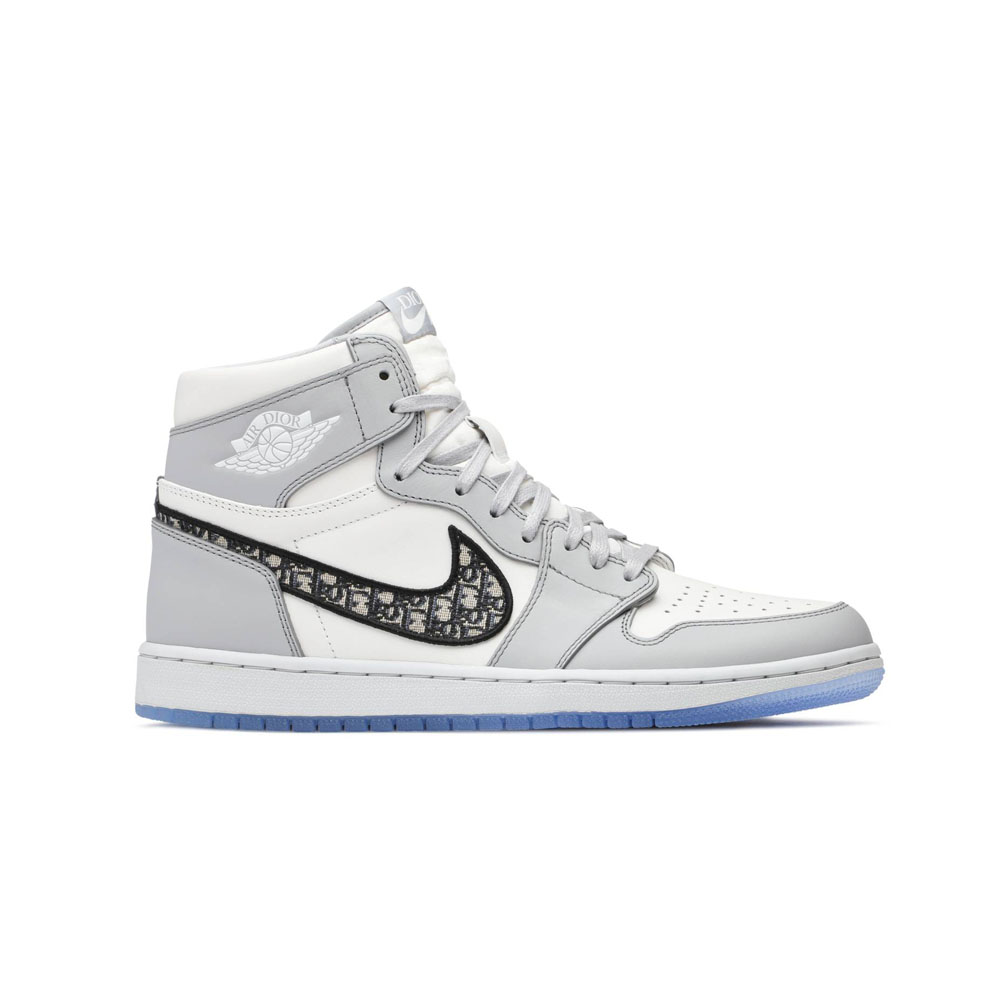 high quality Jordan 1 high OG white grey men women sneakers fashion casual sports shoes basketball shoes