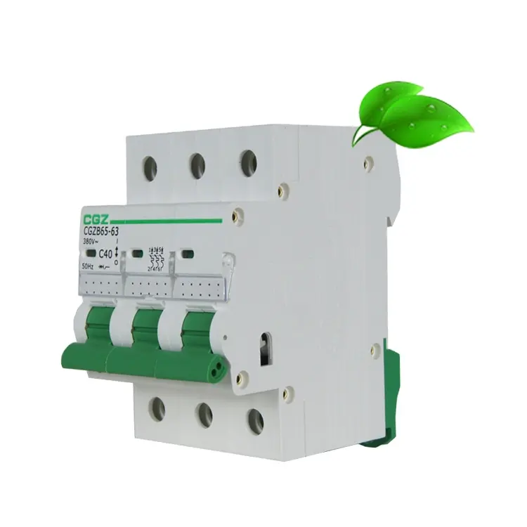 Best Quality MCB c63 amp miniature circuit breaker electric breaker switch