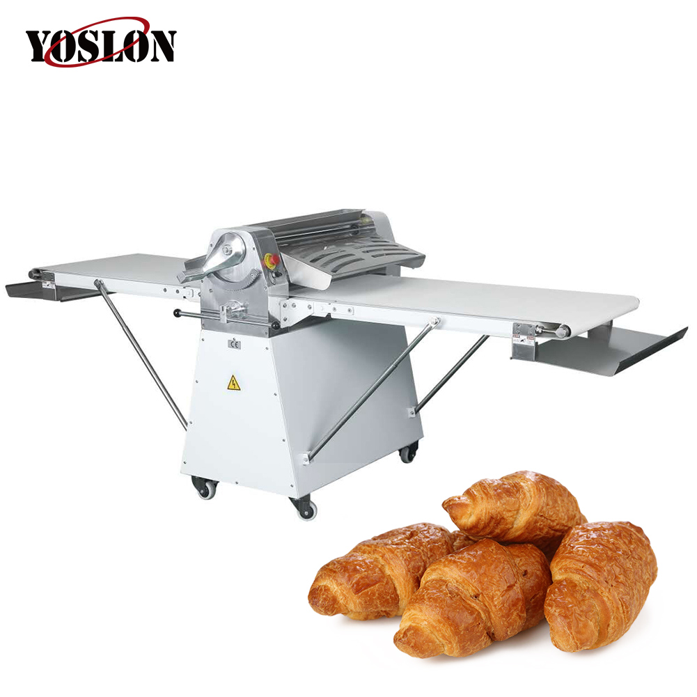Yoslon YSN-520L коммерческий, автоматическое оборудование для выпечки хлеба Круассан Тесто Sheeter/