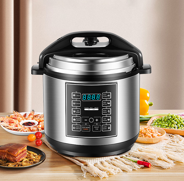 Дешевая многофункциональная нержавеющая сталь 4L 5L 6L 8L 10L алюминиевая подкладка антипригарная электрическая скороварка