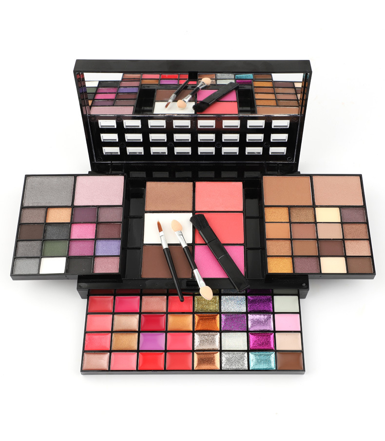 Высокий пигмент 74 цвета частная этикетка макияж Pallette Модные наборы теней для век