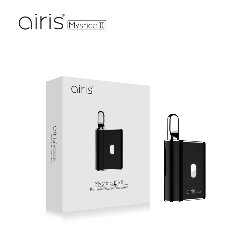 Airis Мистика V2 мини коробка батарея портативная переменное напряжение CBD Vape ручка батарея
