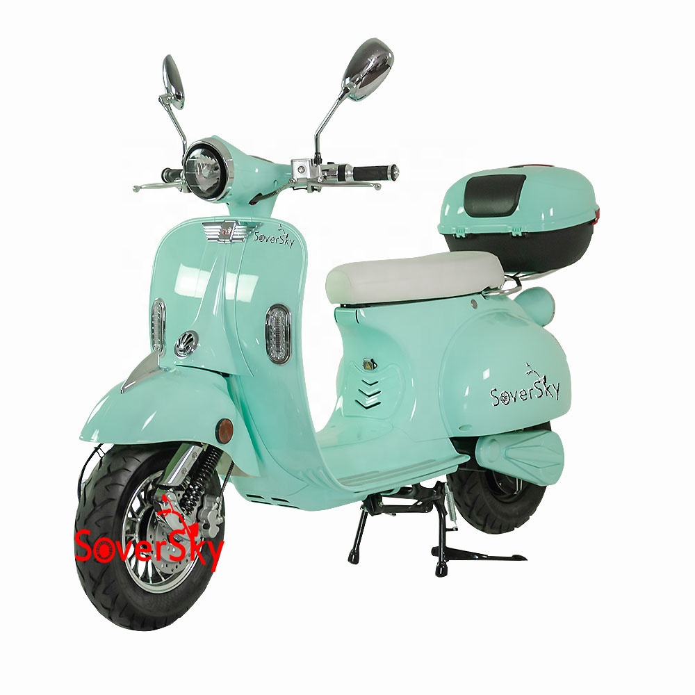 Vespa мотор электрический мотоцикл Скутер взрослый Vespa модель 3000 Вт 60 в/72 в 26AH/40AH EEC/COC сертификат lml vespa скутер