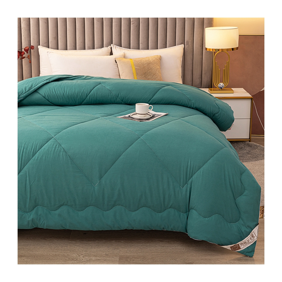Оптовая продажа стеганых одеял на заказ от производителя tela para edredon edredones cama полностью из 100% шерсти