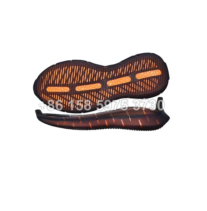 Transparent outsole TPR shoe sole E-TPU sneaker outsoles new design slip-resisitant outsole