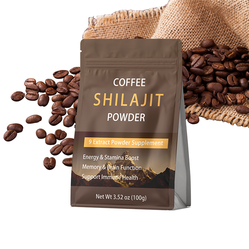 High Quality 200g Shilajit Coffee Powder Himalayan Pure Shilajit Coffee Blend Powder