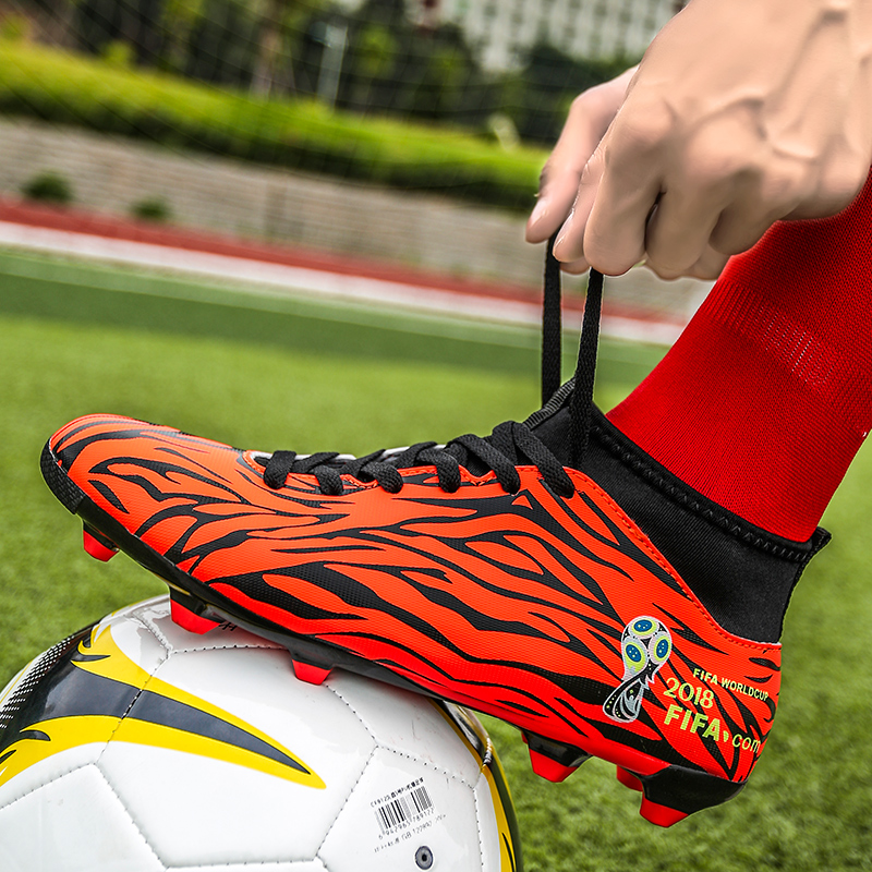 High Quality Zapatos De Futbol Soccer PU Upper Rubber Sole Football Shoes Soccer Boots Football Shoes Soccer Shoes