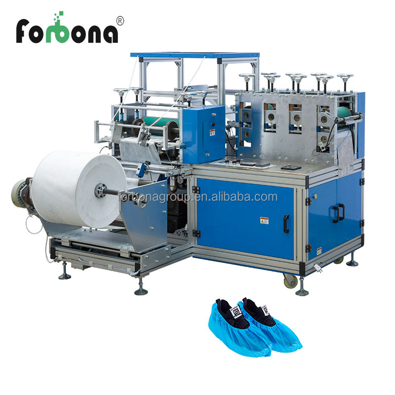 Forbona Professional high speed non-slip Disposable nonwoven shoe cover making machine