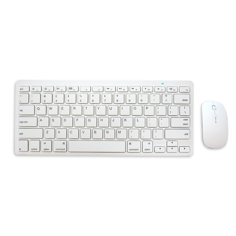 AZERTY/UK раскладка беспроводная клавиатура и мышь для MAC системы