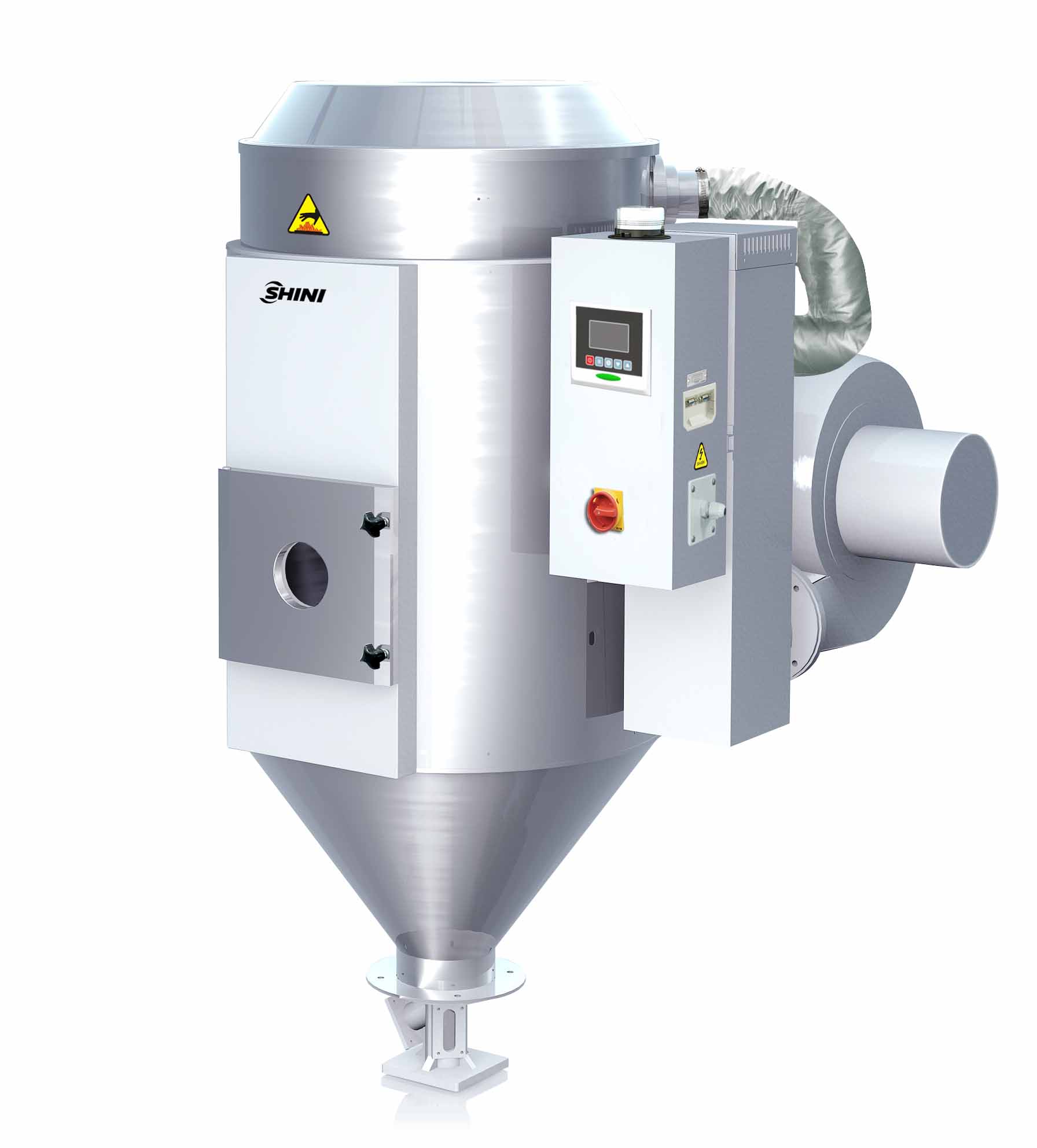 Shini SHD-120U изолированный пластиковый бункер для пластиковой смолы/seins воздухозаборник