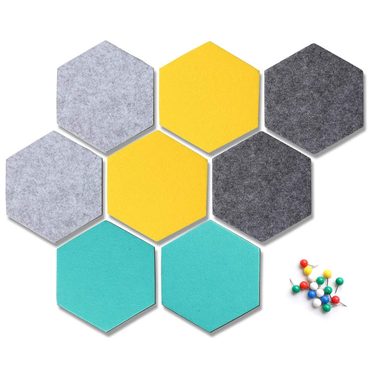 Felt Acoustic Board Soundproof Polyester Fiber Sound-Absorbing Board Decoration Felt Wall Panels Polyester Fiber Acoustic Board